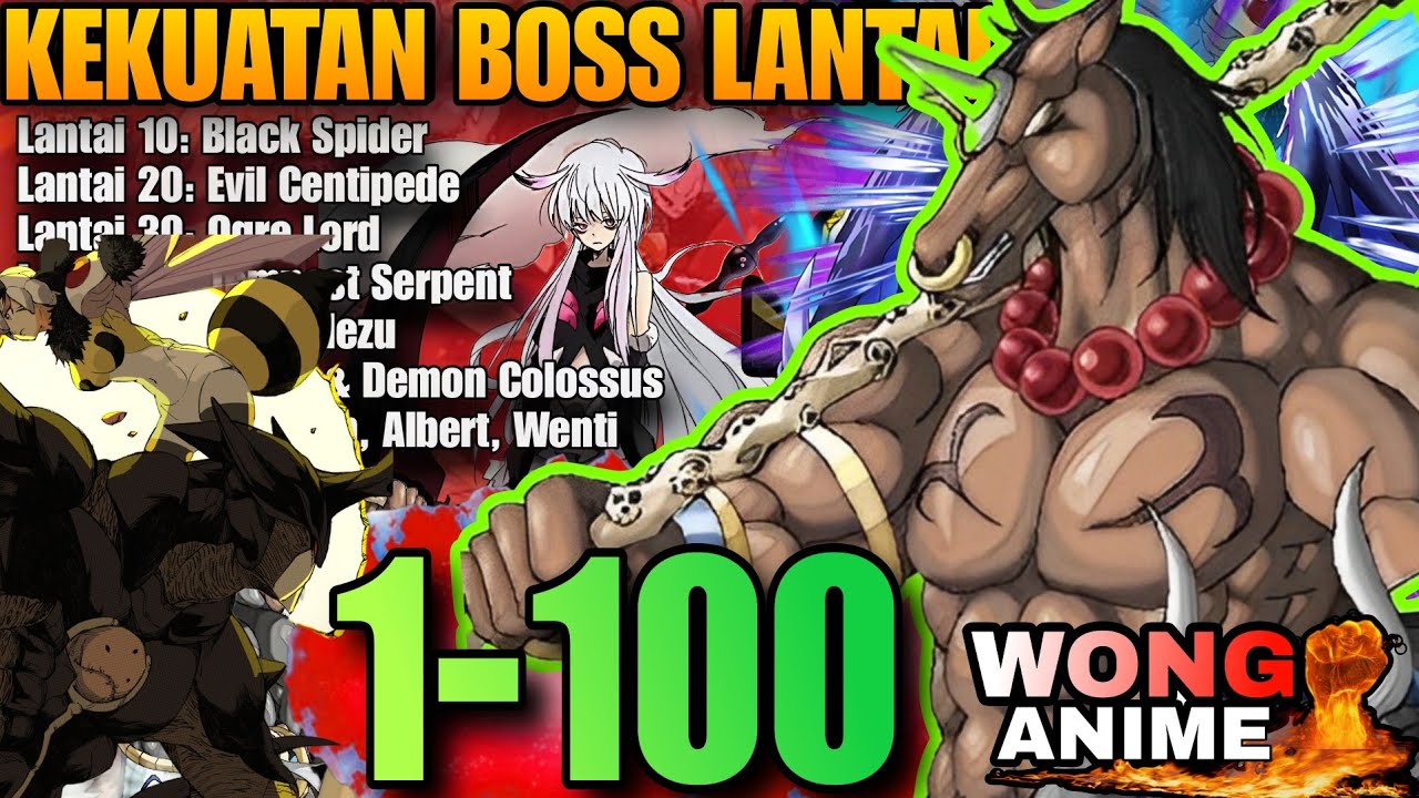 SELURUH BOSS 100 LANTAI LABIRIN TEMPEST DI TENSURA LENGKAP!!! Kemampuan, Skill & Taktik