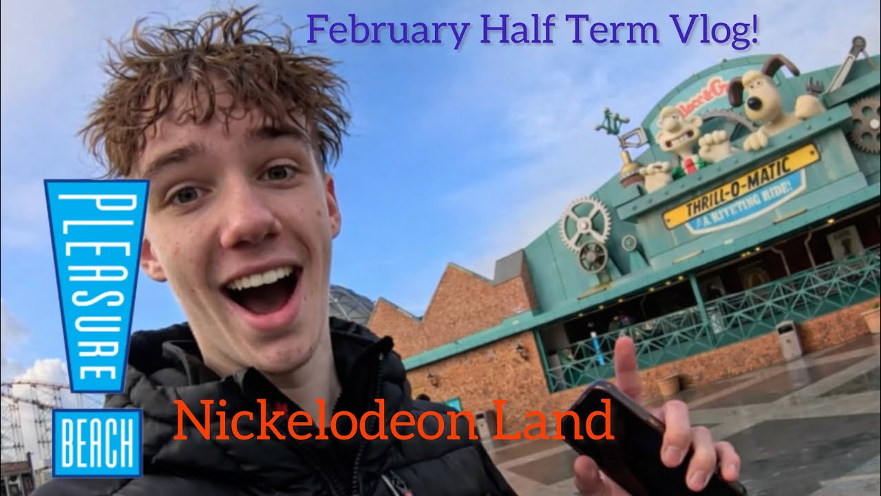 SECOND DAY of February Half Term Vlog! Pleasure Beach Resort!