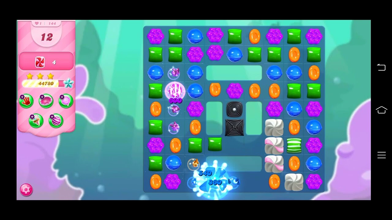 Candy crush saga level 144