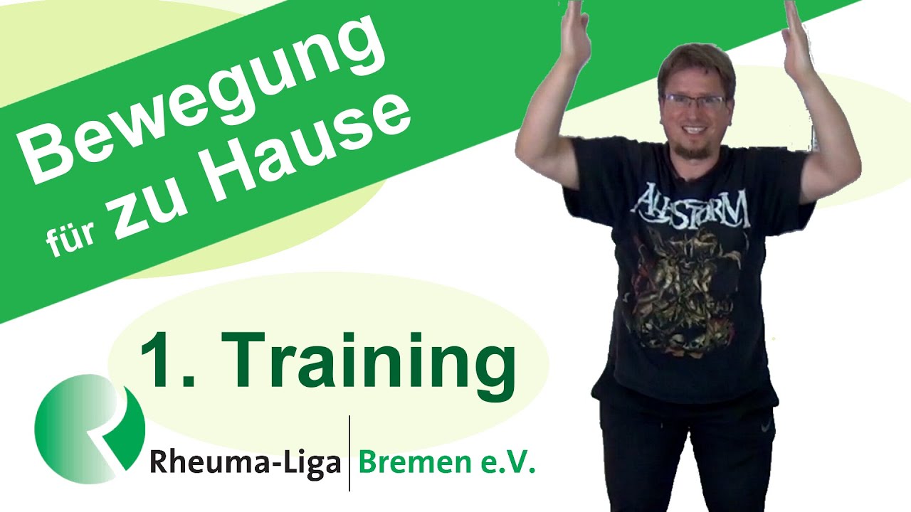Bewegung für zu Hause --- Folge 1 ----  Rheuma-Liga Bremen e.V.
