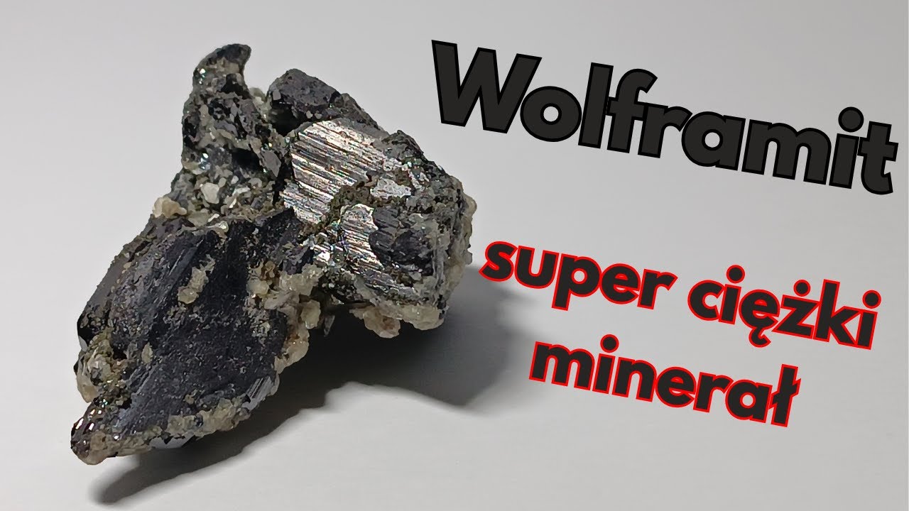 Poznaj Wolframit: minerał cięższy od stali i klucz do wolframu.