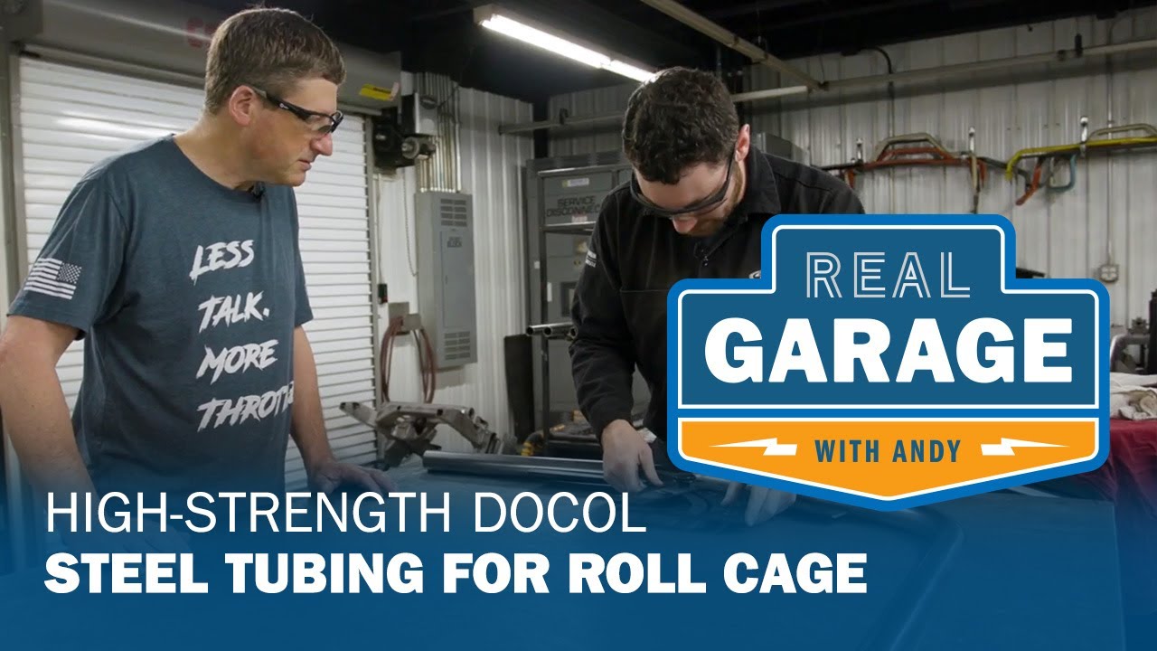 Real Garage: High-Strength Docol Steel Tubing For Roll Cage (Season 2, Episode 2)