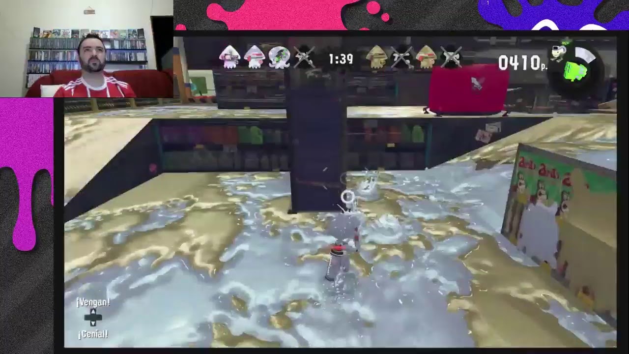 Pequeno Gameplay Splatoon 2... Testando a transmiss&atilde;o no YouTube