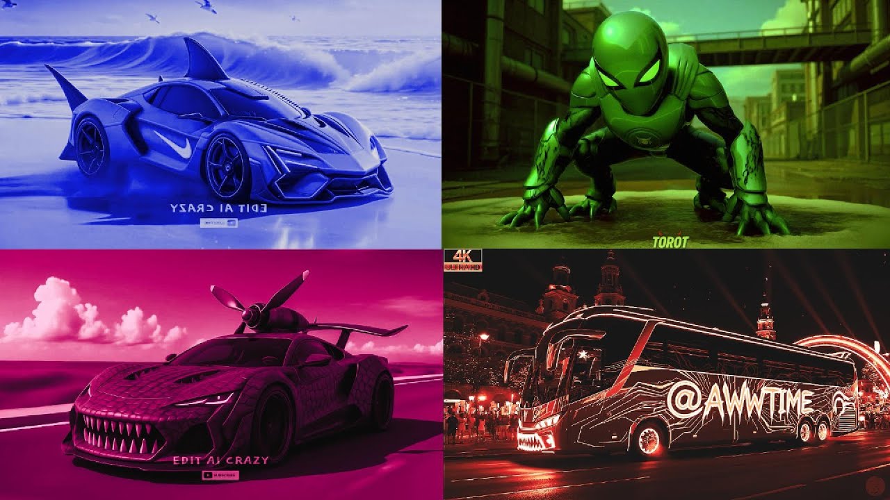 🔥 BLUE SHARK CAR 🆚 GREEN SPIDER 🆚 PINK SHARK PLANE 🆚 RED MONSTER BUSCRAZY BRAINROT | Tiles Hop EDM