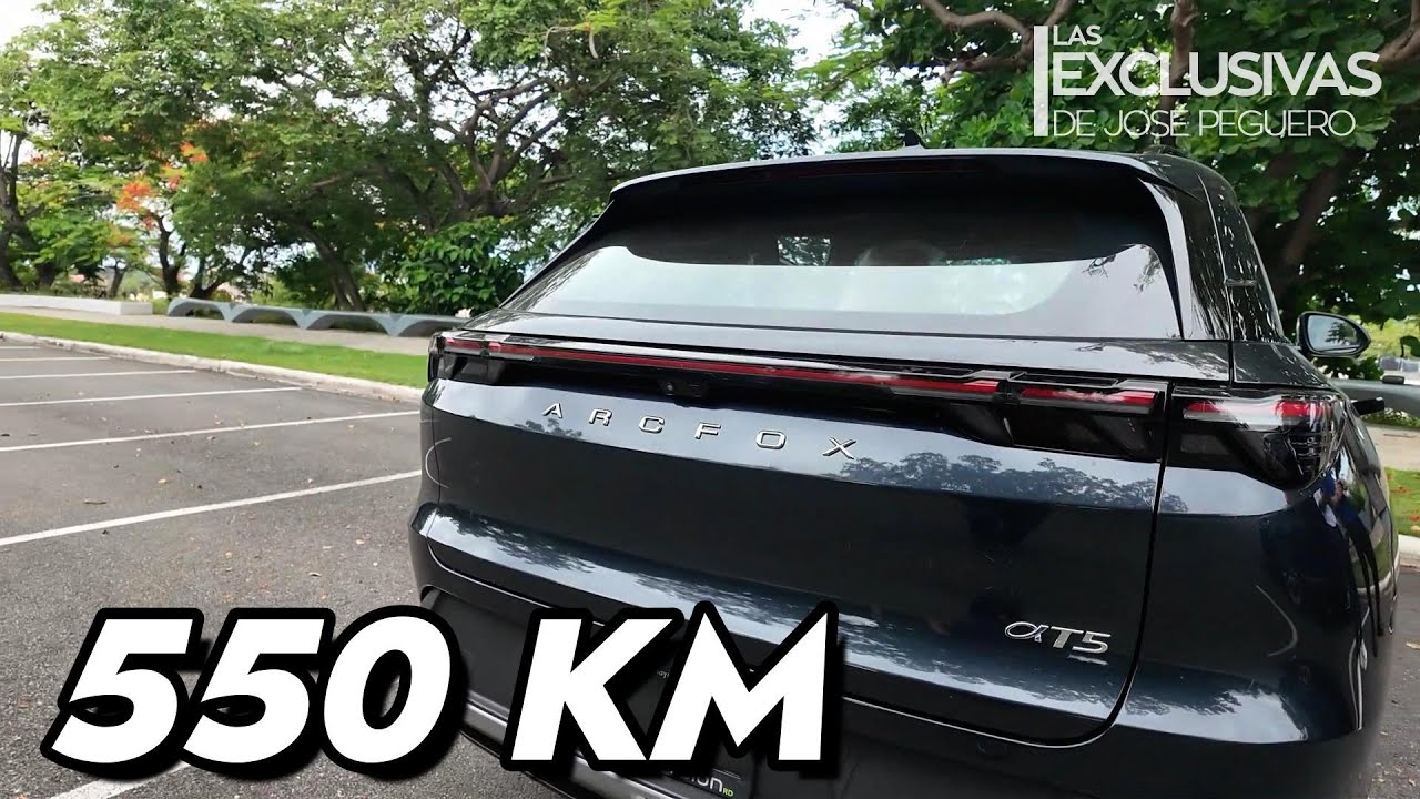 El  Arcfox Alpha T5  llega con 550 KM de autonomía a República Dominicana