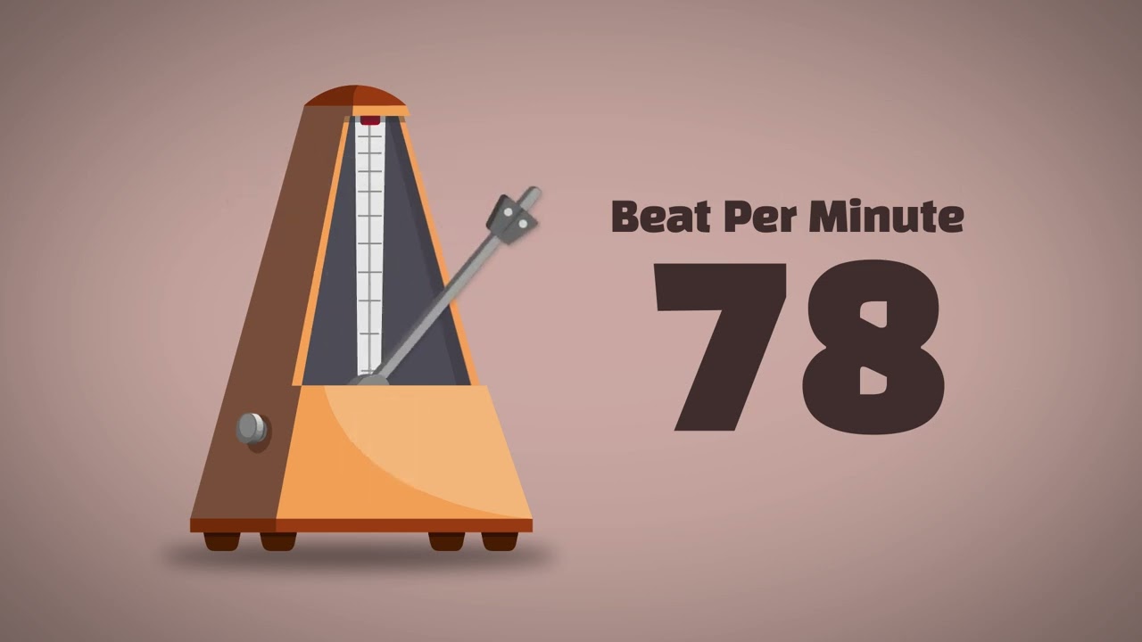 78 BPM Metronome [1Hour]