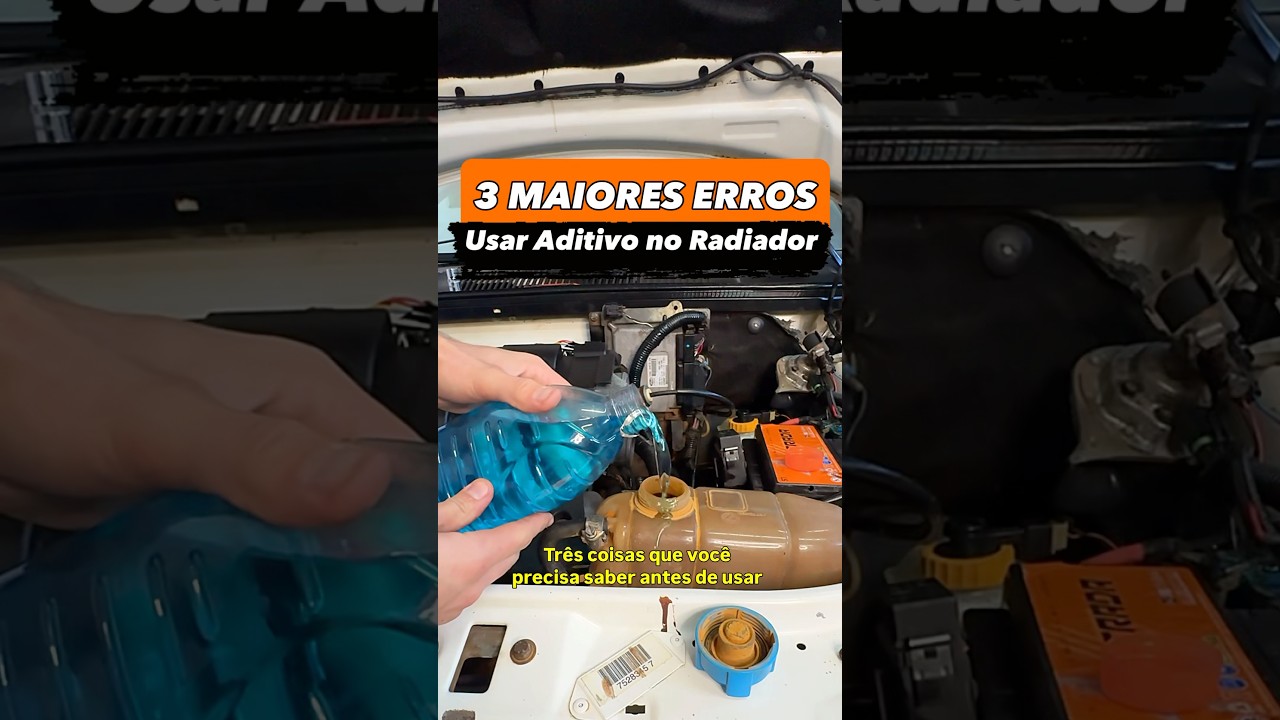 N&Atilde;O COMPRE ADITIVO DE RADIADOR SEM SABER ESCOLHER! #arrefecimento #aditivo #motor