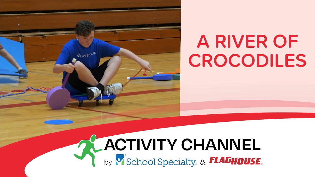 A River Of Crocodiles: A Cooperative Game Highlighting STEM/STEAM In PE Class