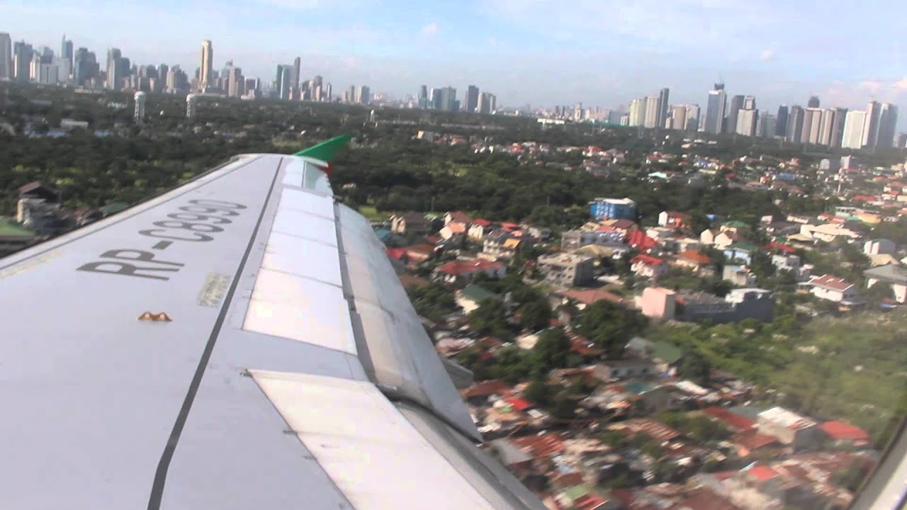AirAsia Zest Z2 429 Puerto Princesa (PPS)  to Manila (MNL) Airbus 319-100 RP-C8990 12 SEP 14