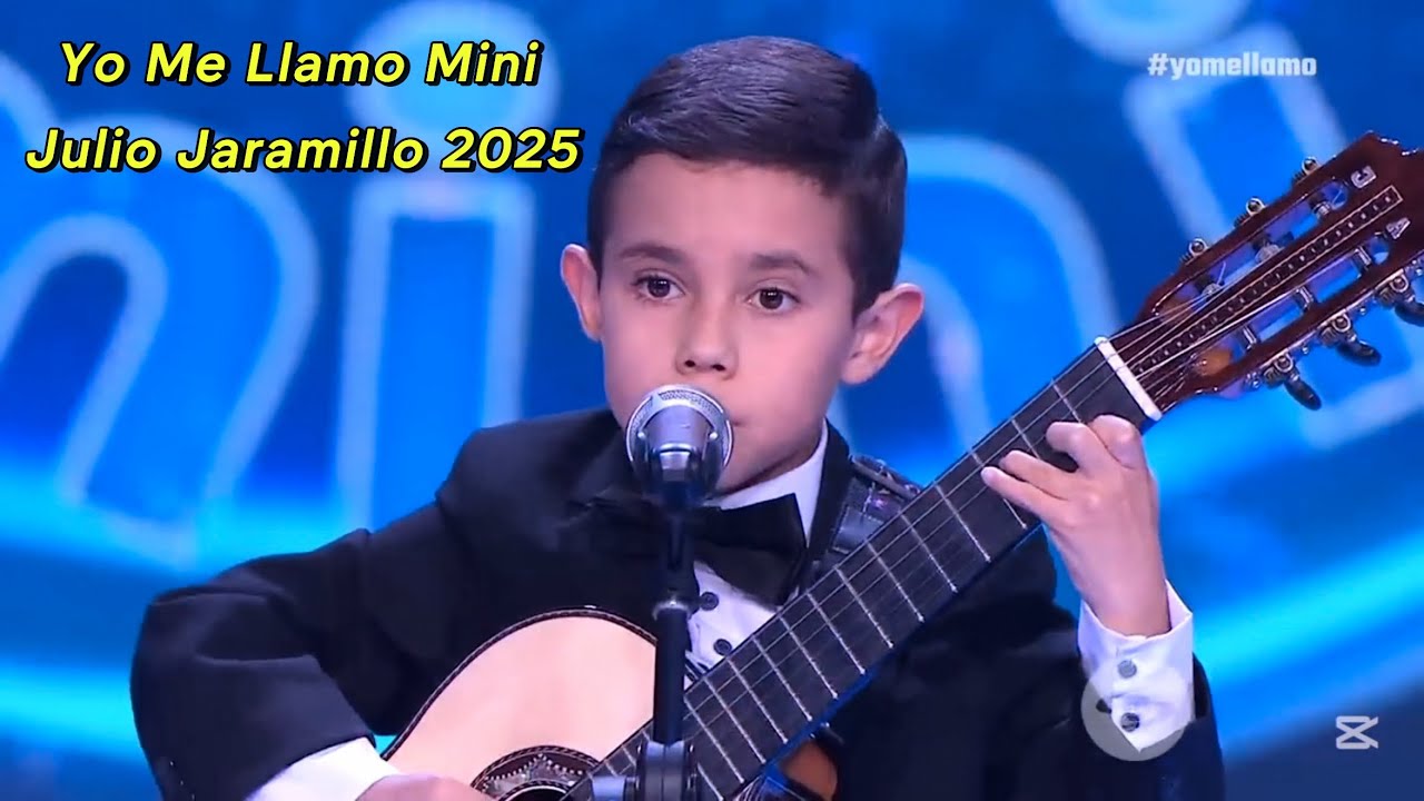 Yo Me Llamo Mini Julio Jaramillo 2025 | Canta “Nuestro Juramento” Increíble Talento Yo Me Llamo 2025