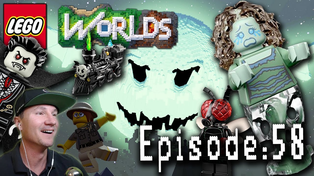 Давайте поиграем в Lego Worlds: Эпизод 58: Набор монстров Lego Worlds — Хэллоуин в Городе монстров!