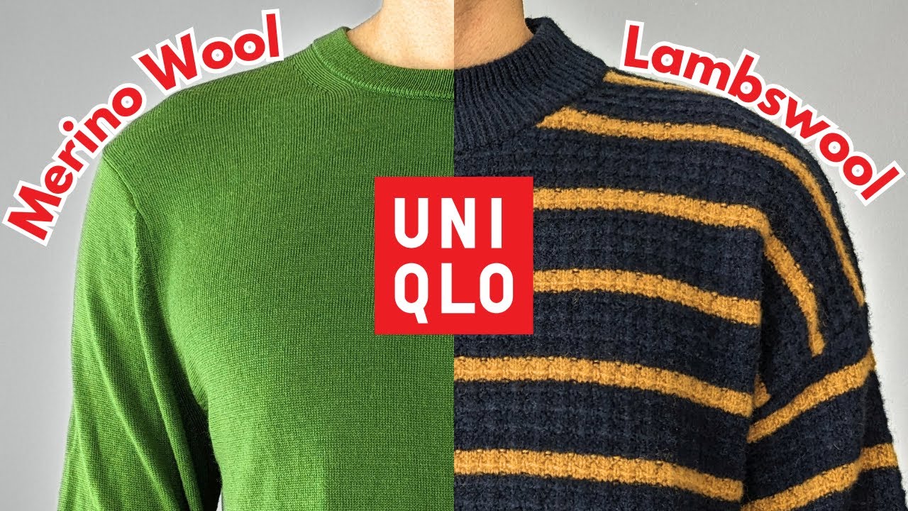 Какой свитер лучше? | Uniqlo: мериносовая шерсть или овечья шерсть