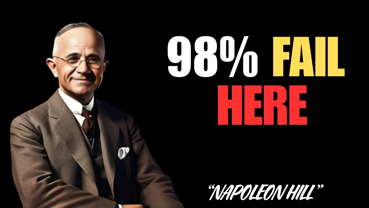 98% FAIL HERE: Napoleon Hill's Millionaire Decision