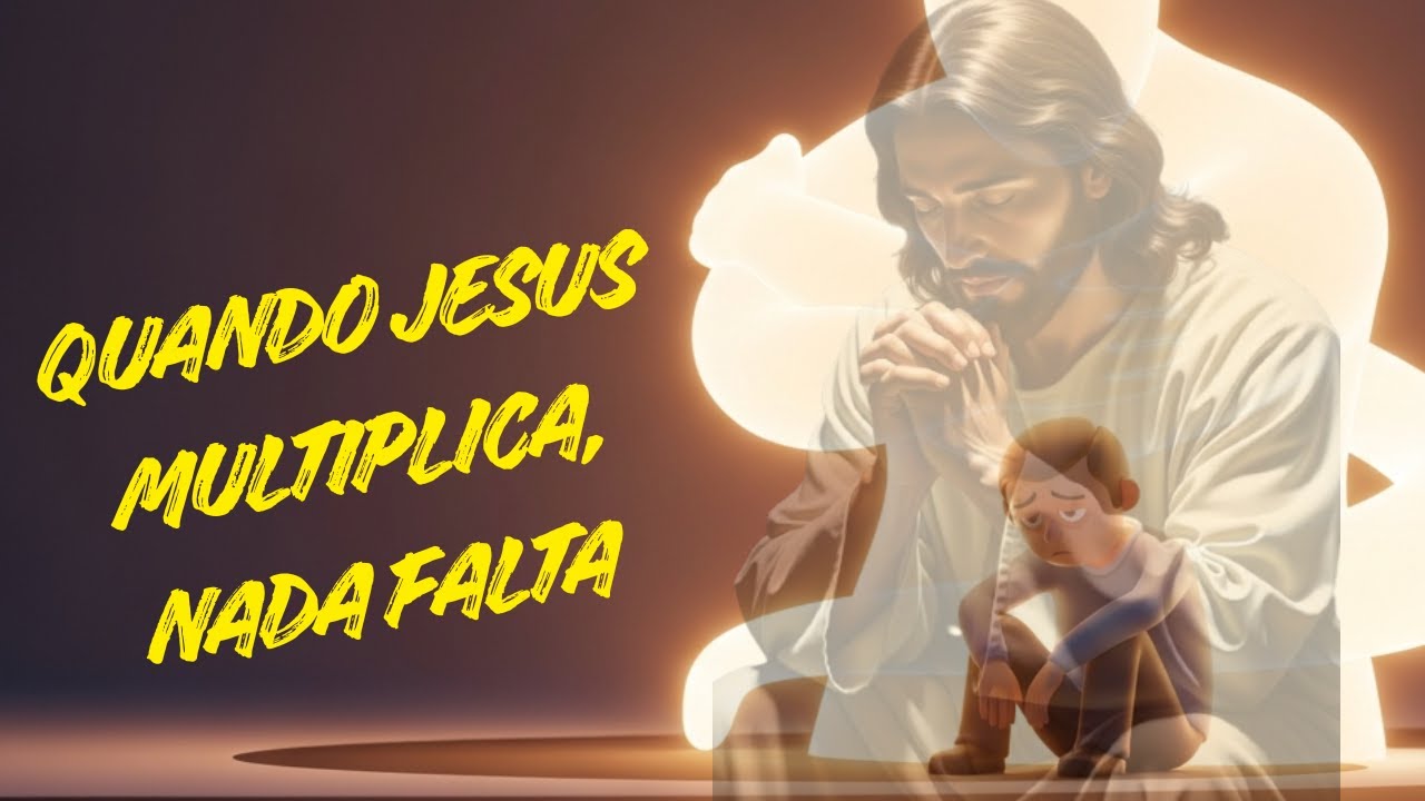 Quando Jesus Multiplica, Nada Falta — Uma História de Fé e Provisão 🍞🐟✝️