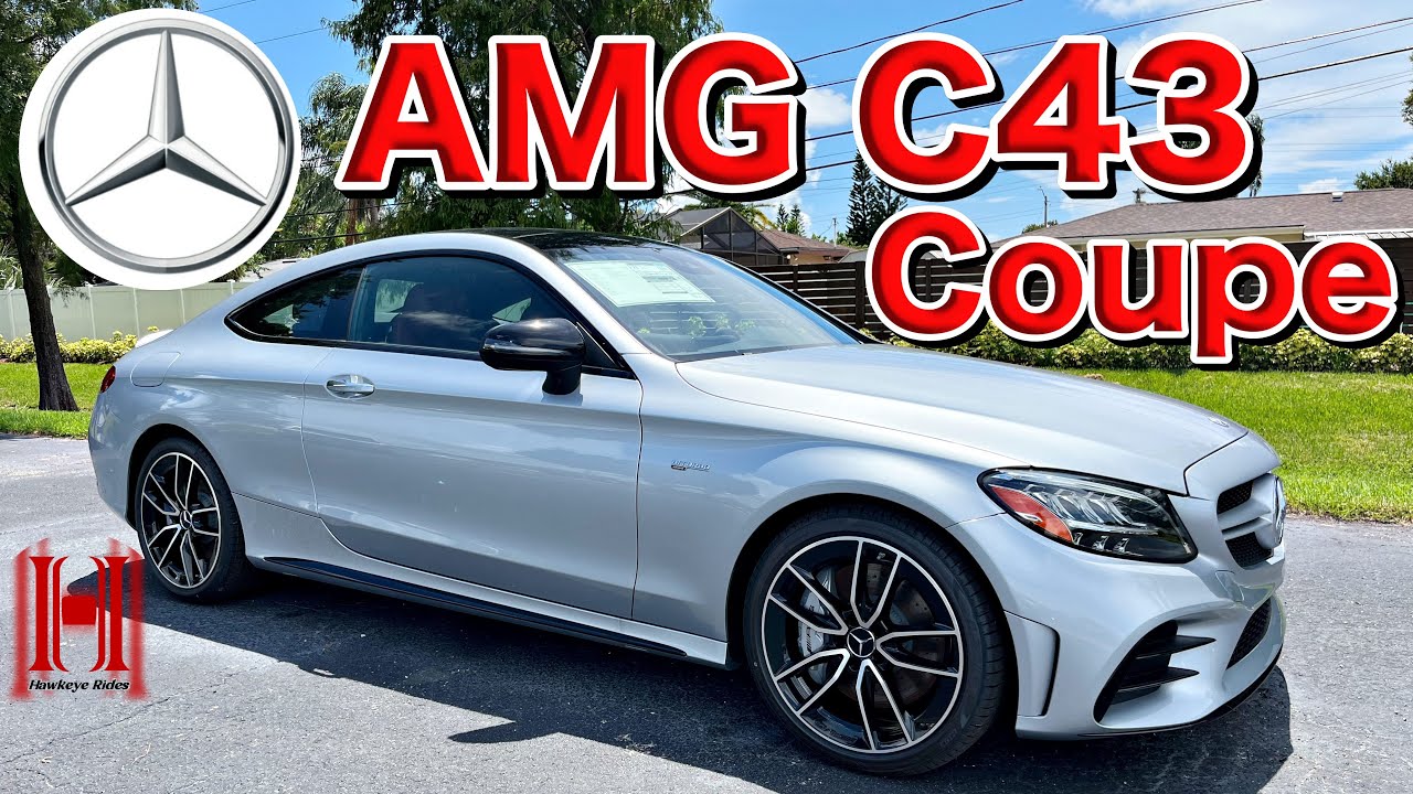 Mercedes AMG C43 Coupe 2023 года — ПОСЛЕДНИЙ V6 Twin-Turbo: все характеристики и тест-драйв