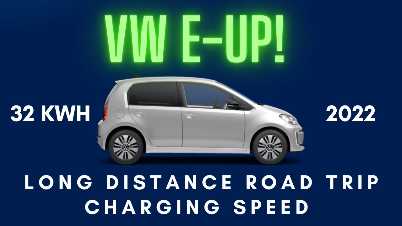 2022 VW e-Up! DC charging speed on a 650 km trip in summer at 35°C