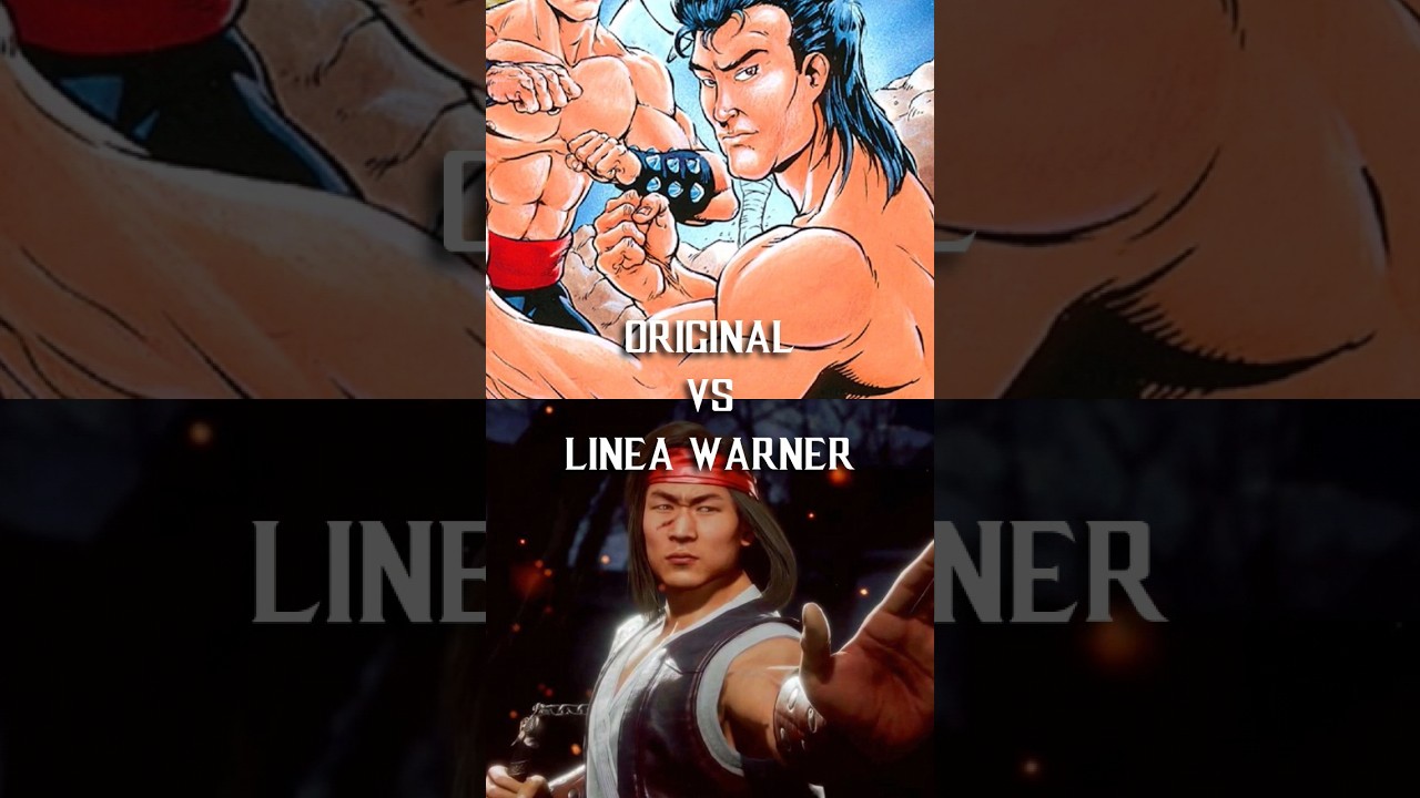 Liu Kang Original Vs Línea Warner 