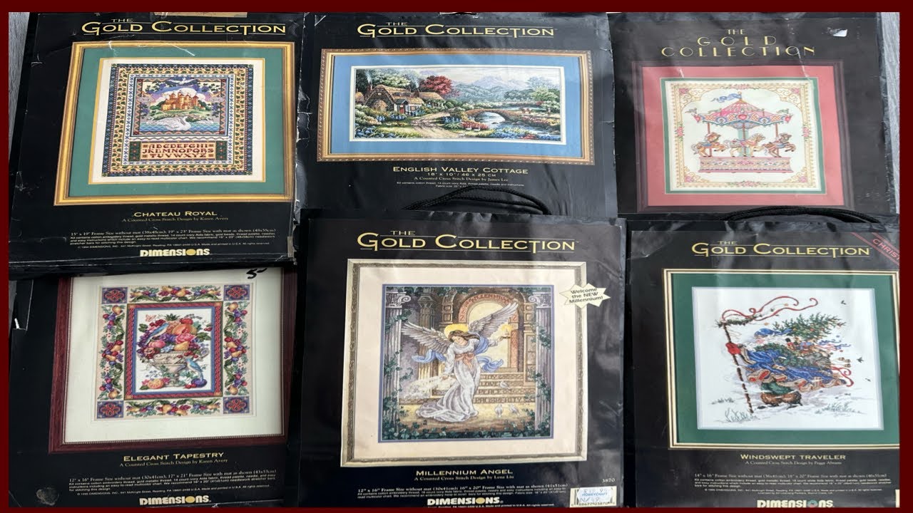 Top 10 Dimensions Gold Collection kits from my stash