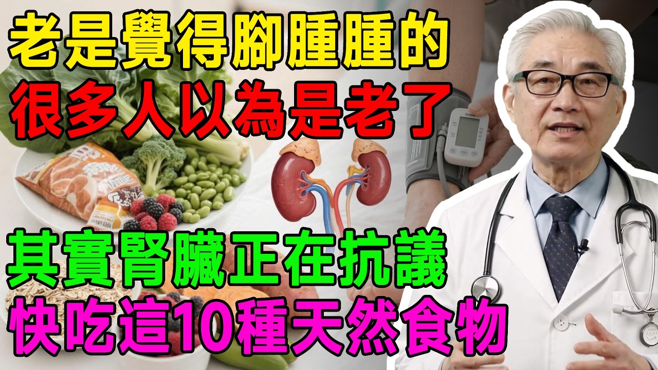 不是老了才腎虧！很多長輩天天吃這些，你以為健康其實暗藏危機，護腎就靠這幾樣天然食材。