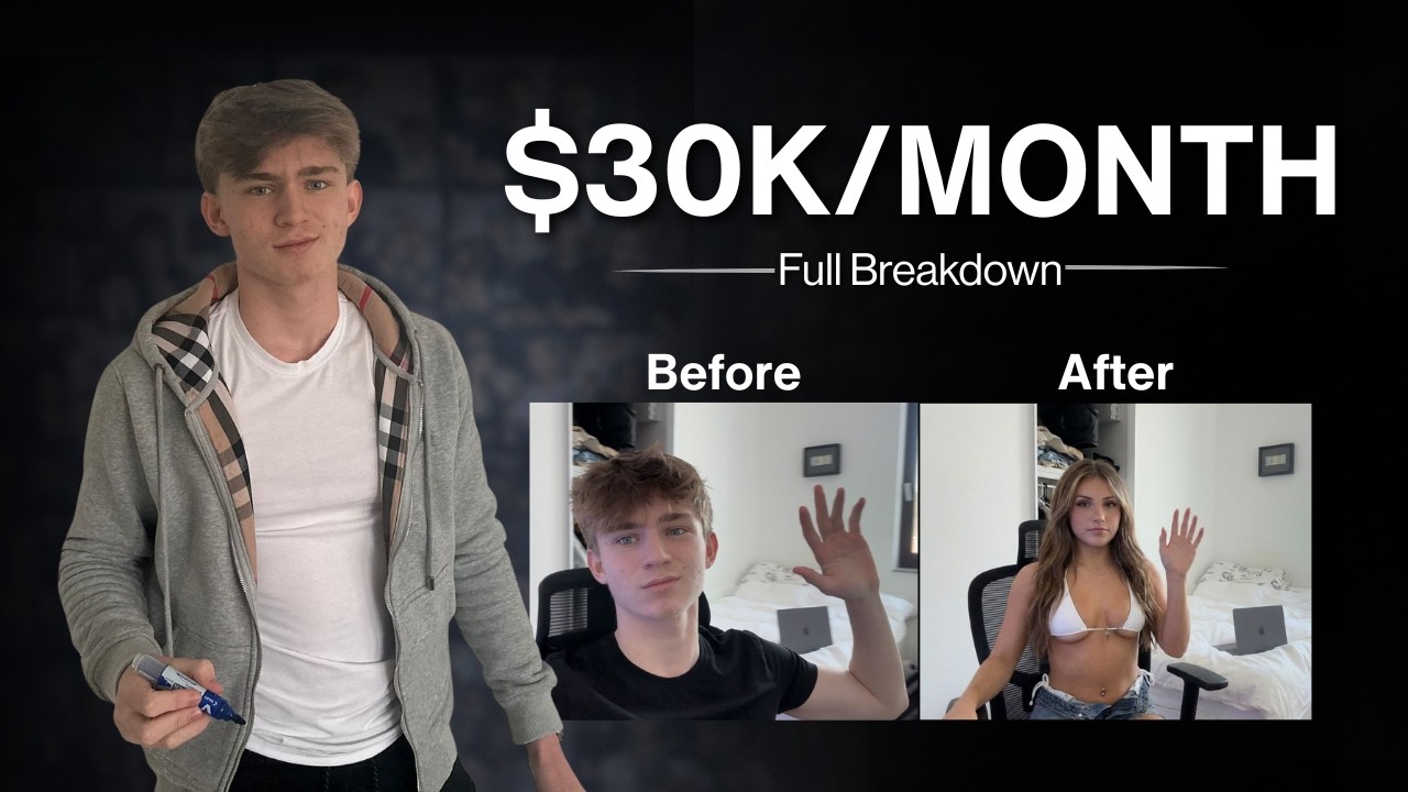 My $30k/month AI UGC Traffic System (Full Breakdown)