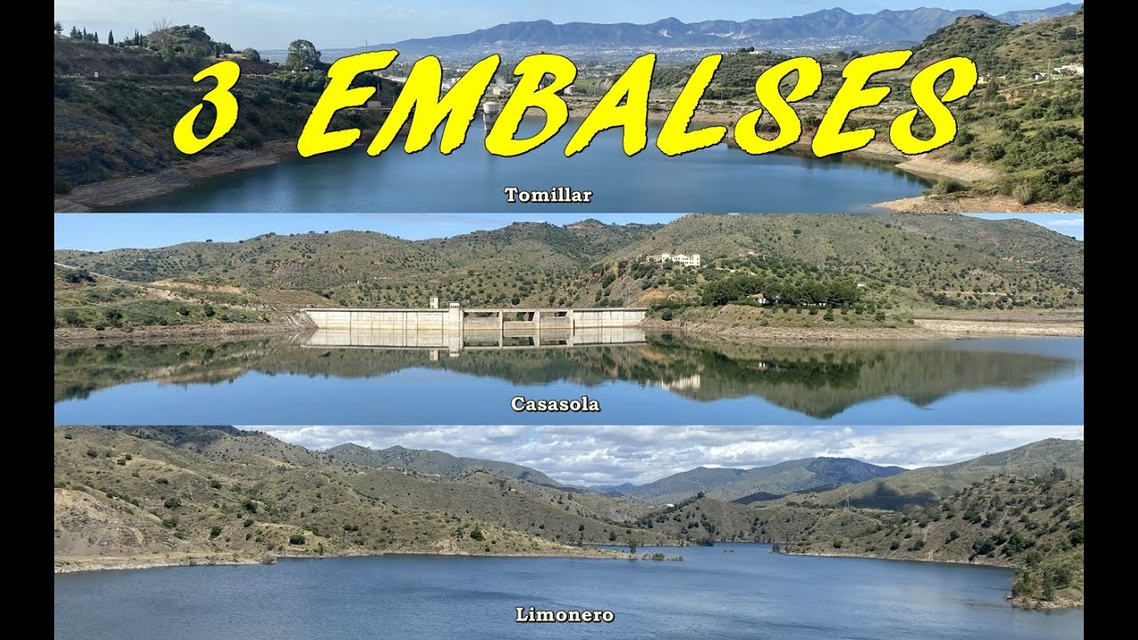 3 Embalses: Tomillar, Casasola y Limonero  #bicicleta #mtb #malaga #embalses #insta360acepro2