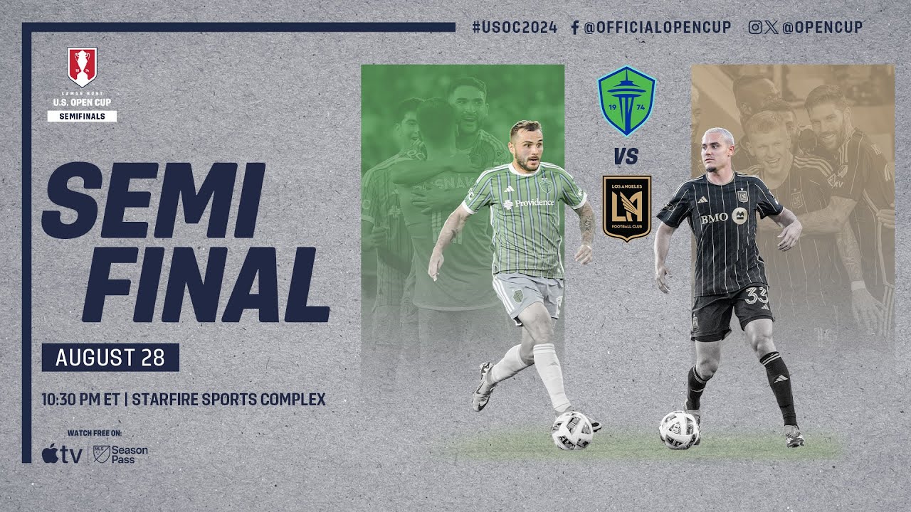 Seattle Sounders vs. LAFC EXTENDED HIGHLIGHTS | Lamar Hunt US Open Cup | Aug. 27, 2024