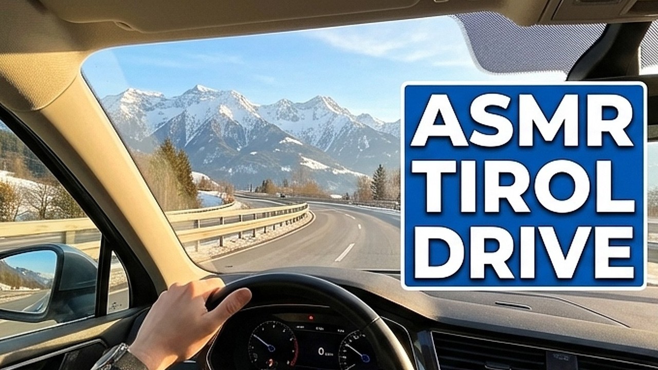 Austria Tirol POV Drive | Mountain Road ASMR | No Talking