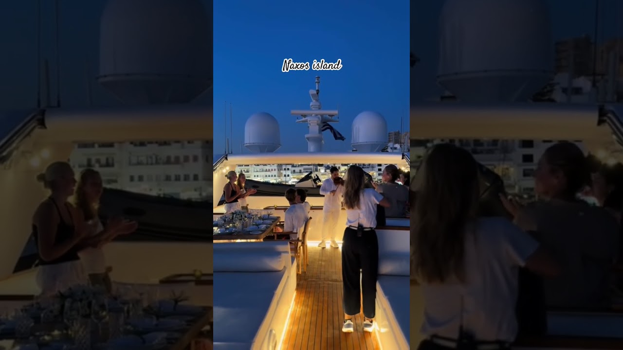 &Sigma;&epsilon; &sigma;&kappa;ά&phi;&omicron;&sigmaf; &sigma;&tau;&omicron; &lambda;&iota;&mu;ά&nu;&iota; &tau;&eta;&sigmaf; &Nu;ά&xi;&omicron;&upsilon;!#verikokakia #yacht #summer #violin #greece