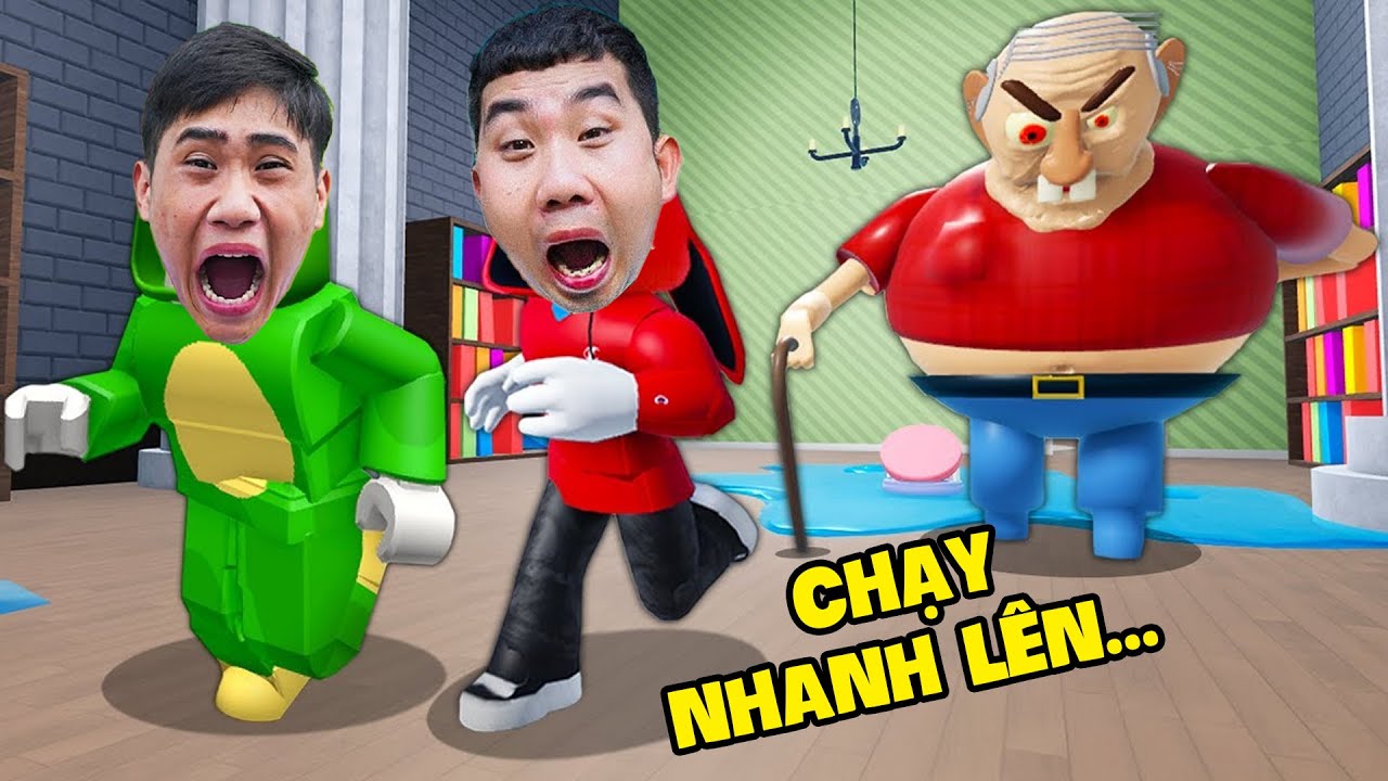 Quân Híp TV Rủ Bita Chạy Khỏi Căn Nhà Nhiều Bẫy Của Ông Nội Vui Tính
