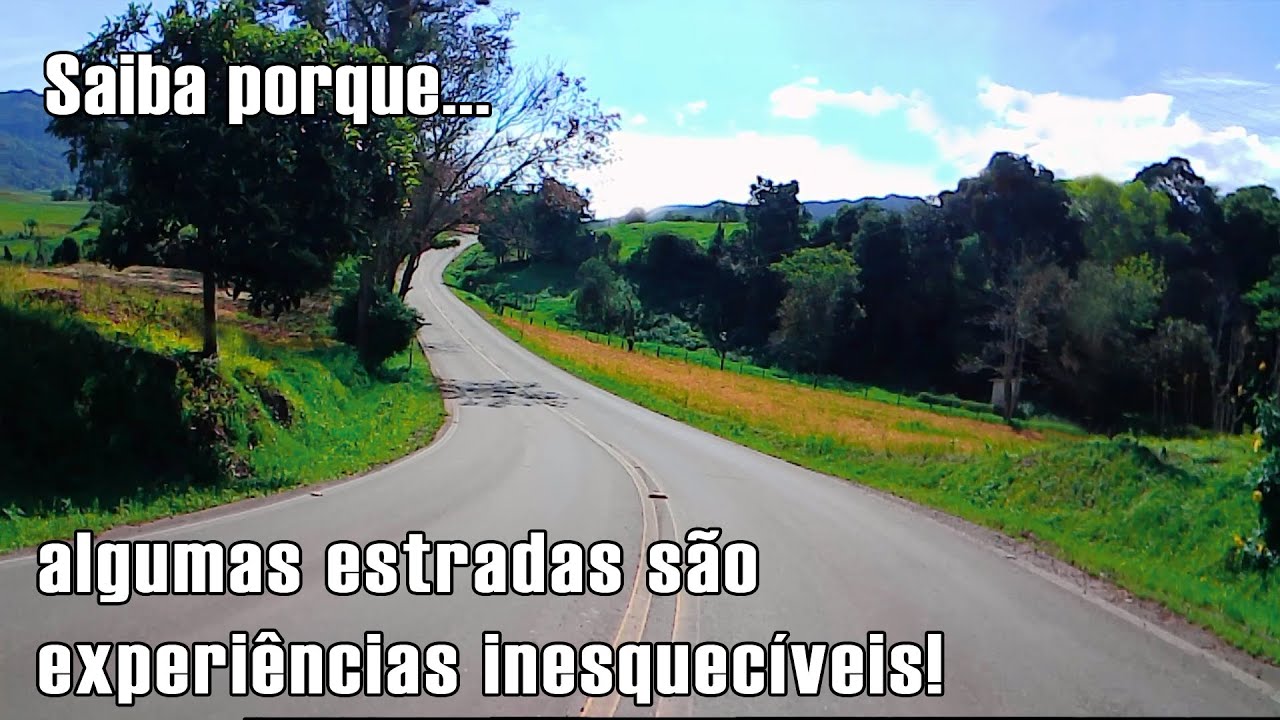 Andar de moto no interior é isso!