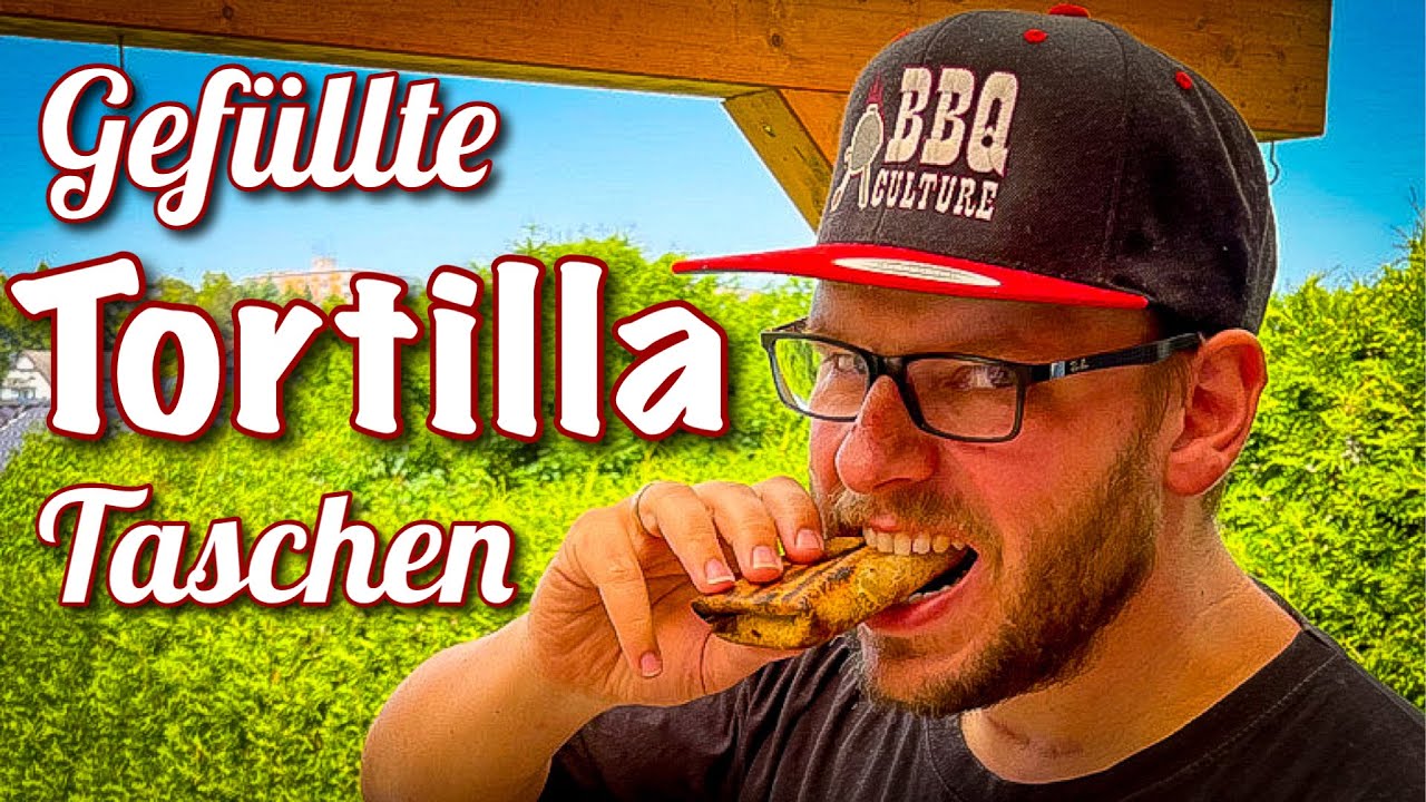 Gefüllte Tortilla Taschen - lecker, einfach und schnell gemacht!! 😋 