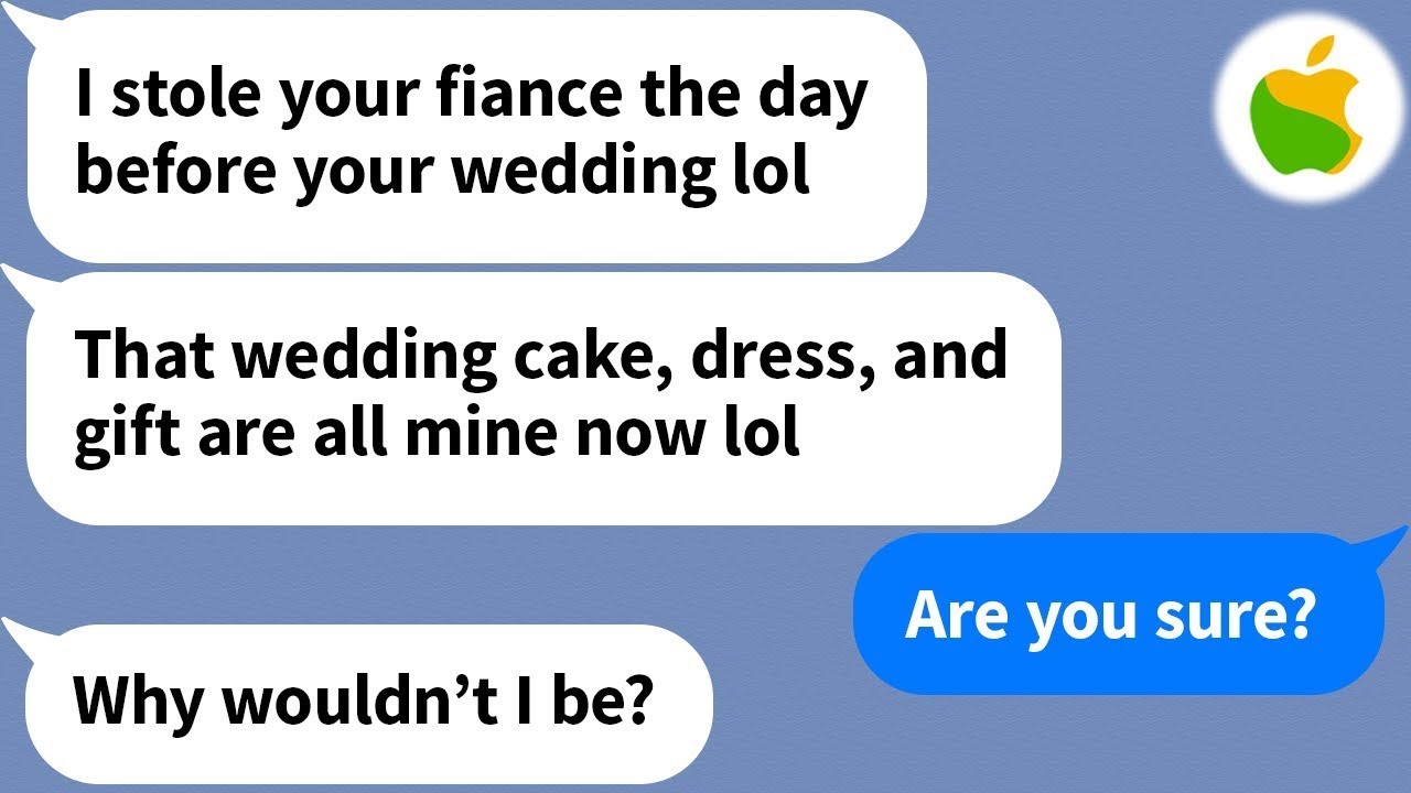 【Apple】 The day before my wedding, my sister boldly declared she was taking my fiancé...