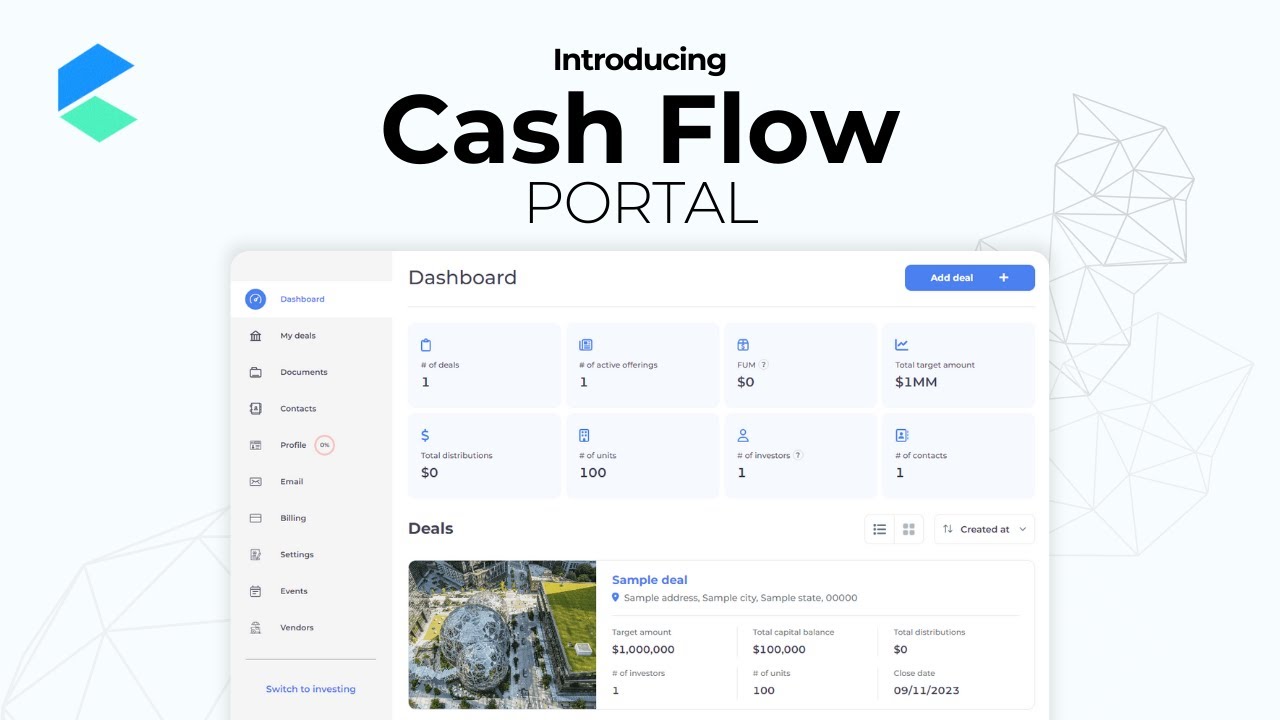 Introduction to Cash Flow Portal in 7 minutes