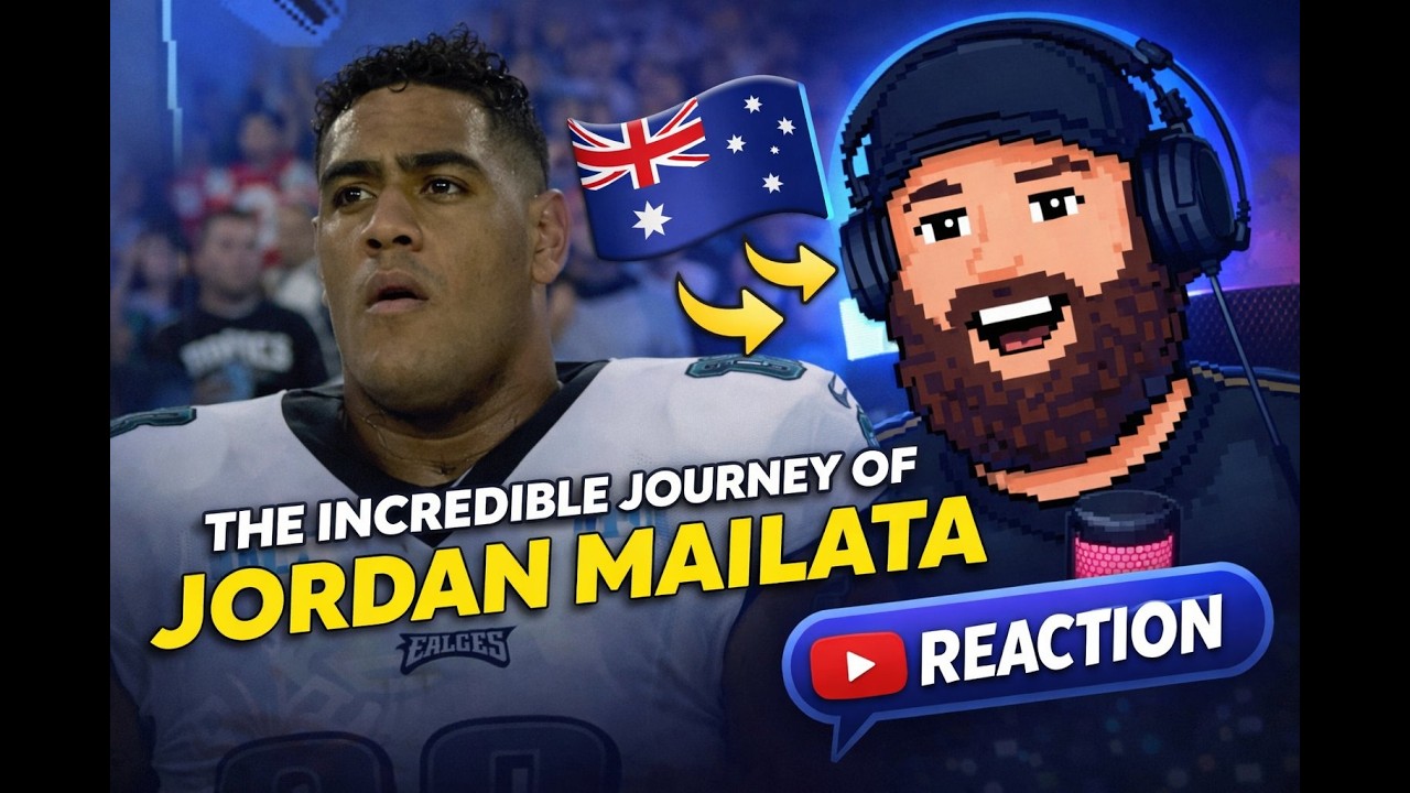This Story Gave Me Chills… Jordan Mailata’s Journey (Reaction)