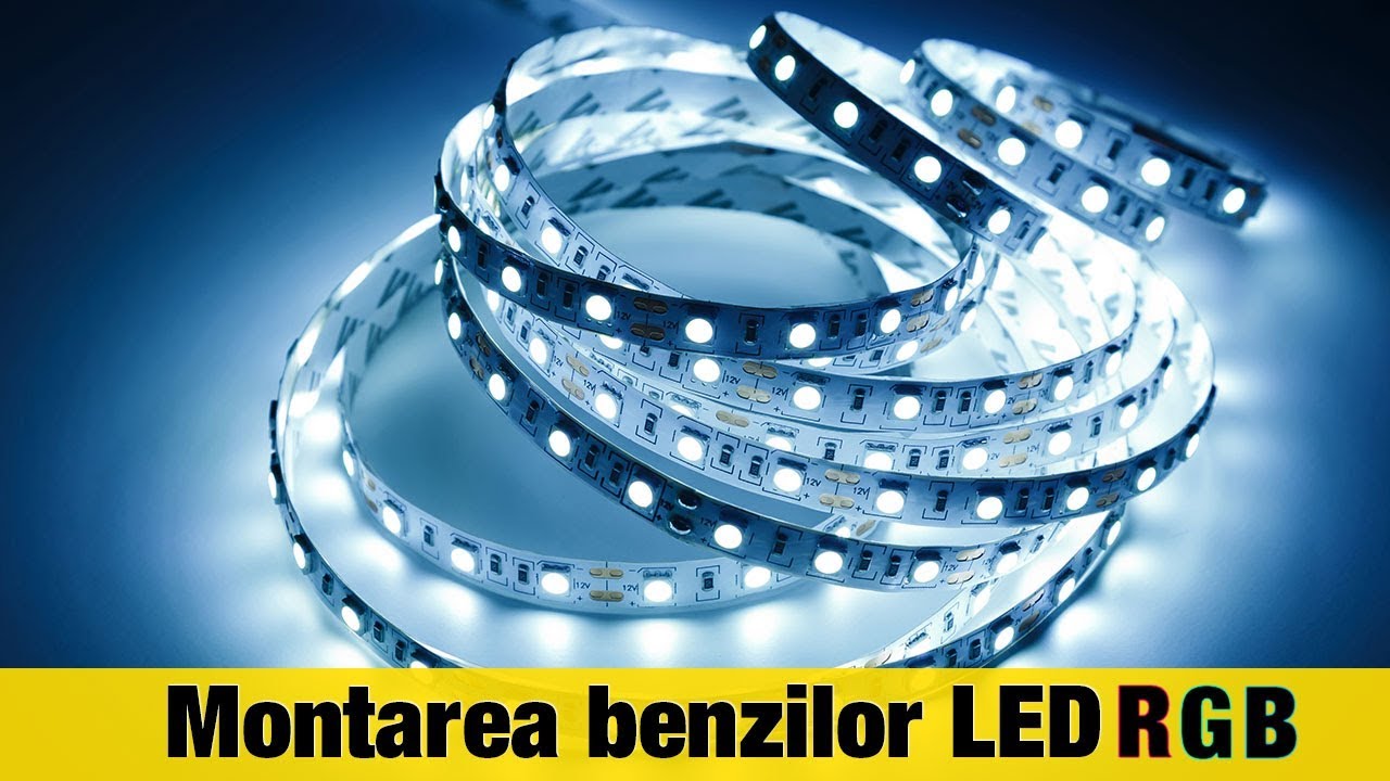 Cum se monteaza o banda LED RGB in sufragerie | Mathaus.ro