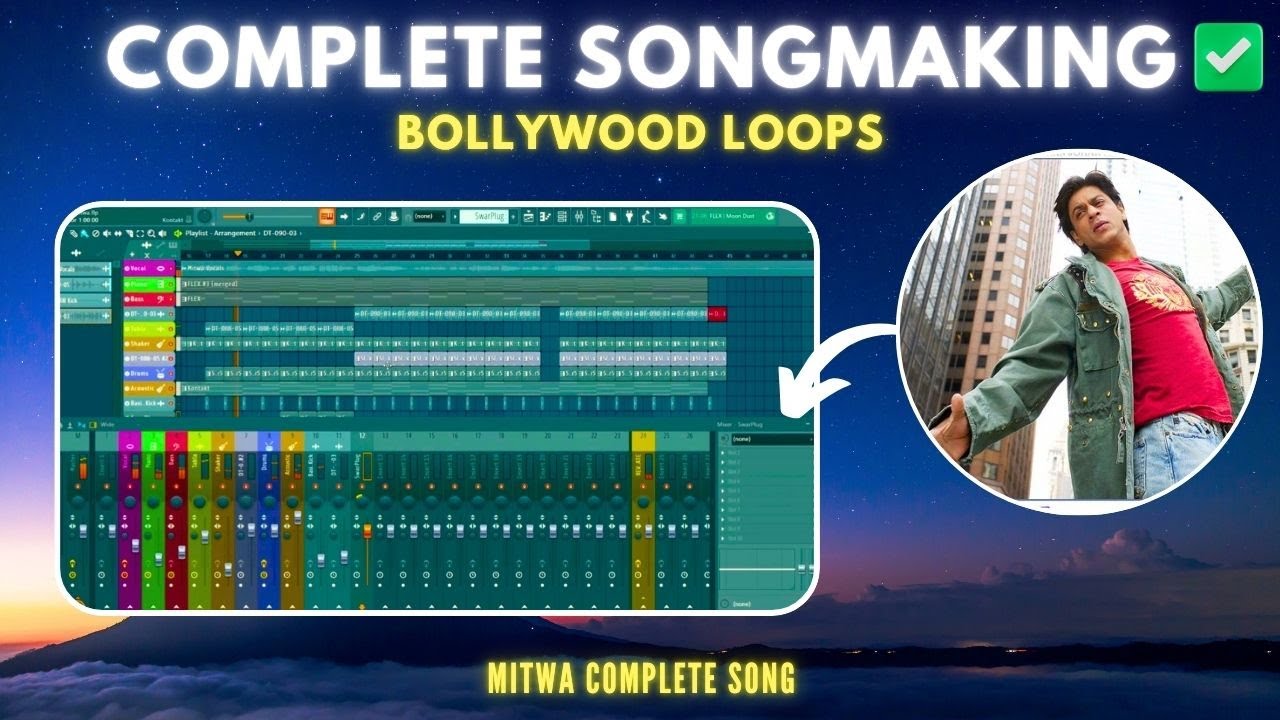 Creating a Bollywood song in FL Studio | How to use loops | Mitwa | Hindi