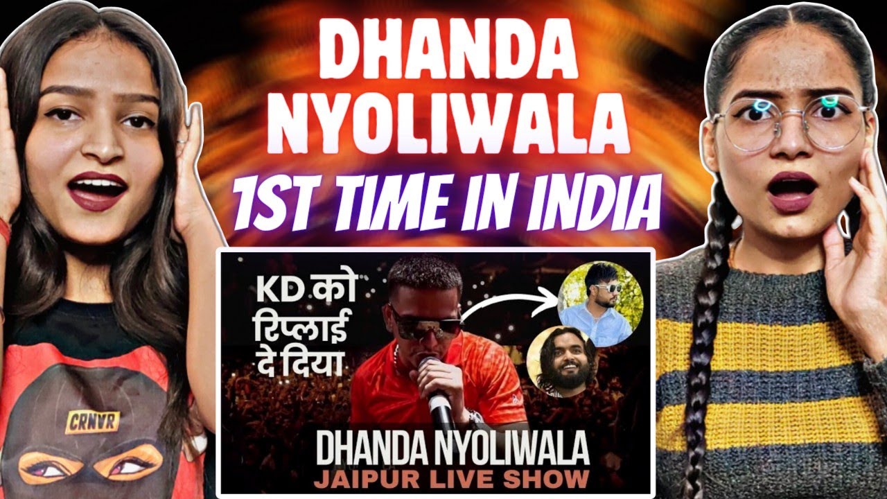 Dhanda Nyoliwala Jaipur Show | 1st time in India | Reactions Hut |