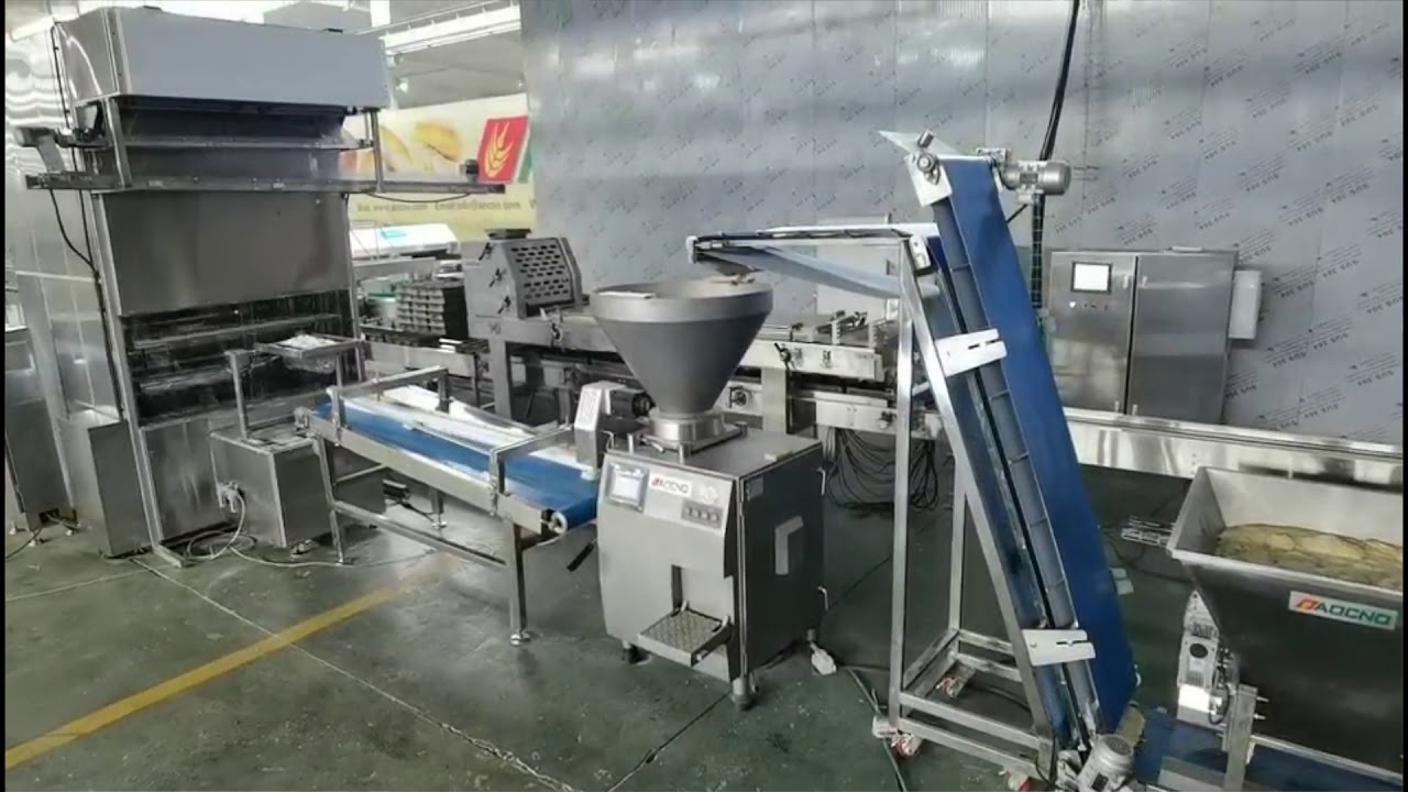 Automatic toast production line