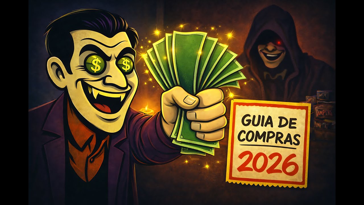 💸🧛 Vai gastar sangue… ou dinheiro?