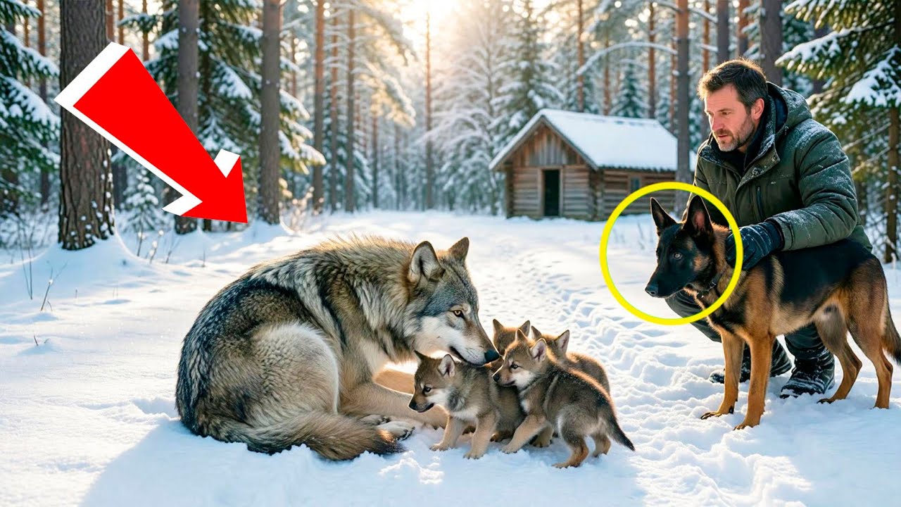 Der schlimmste Schneesturm seit einem Jahrzehnt: Ein Wolfsrudel umzingelte sein Haus – die Ents...