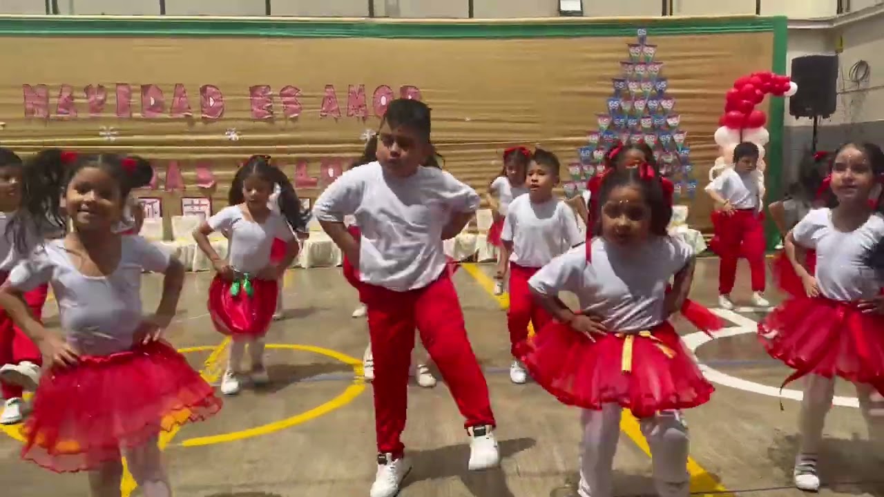 Baile final de Judith de 5 años