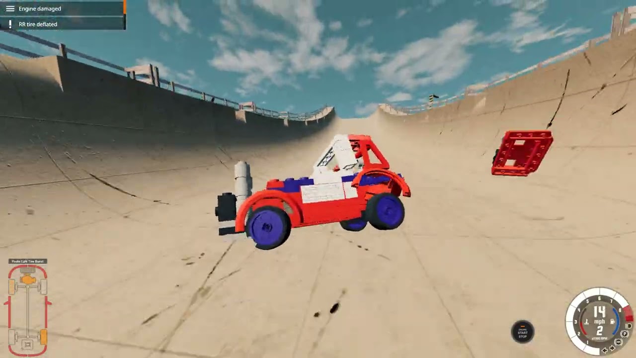Amazing LEGO Cars VS GTA V MEGA RAMP #1 #beamngdrive