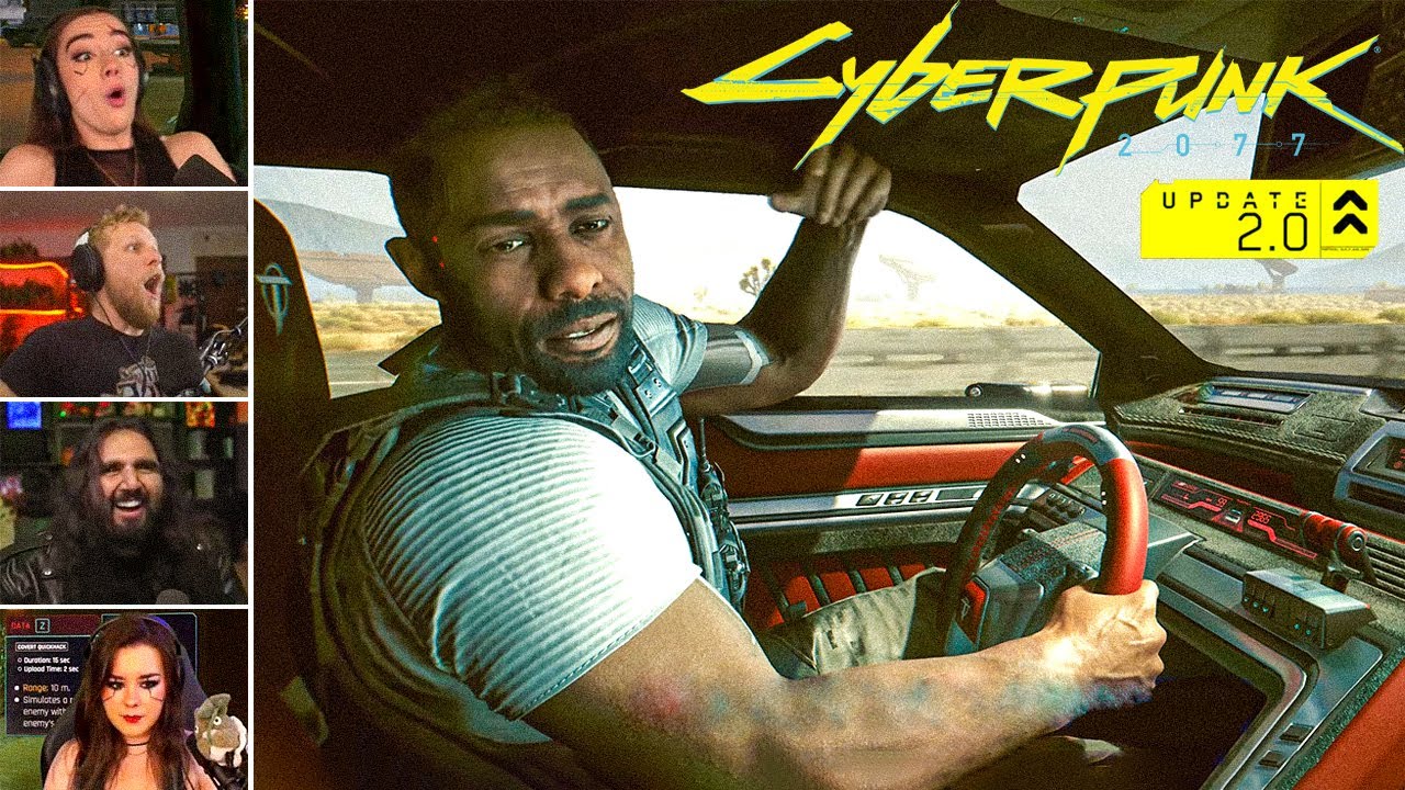 Streamers React to Cyberpunk 2077 Liberty Phantom , Funny Moments/Glitches Compilation Part 2 (FM)