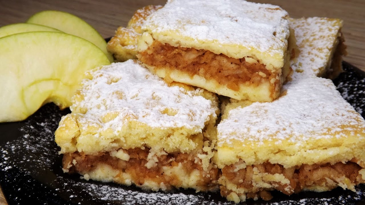 Almás porlós (nyújtott és reszelt változatban)