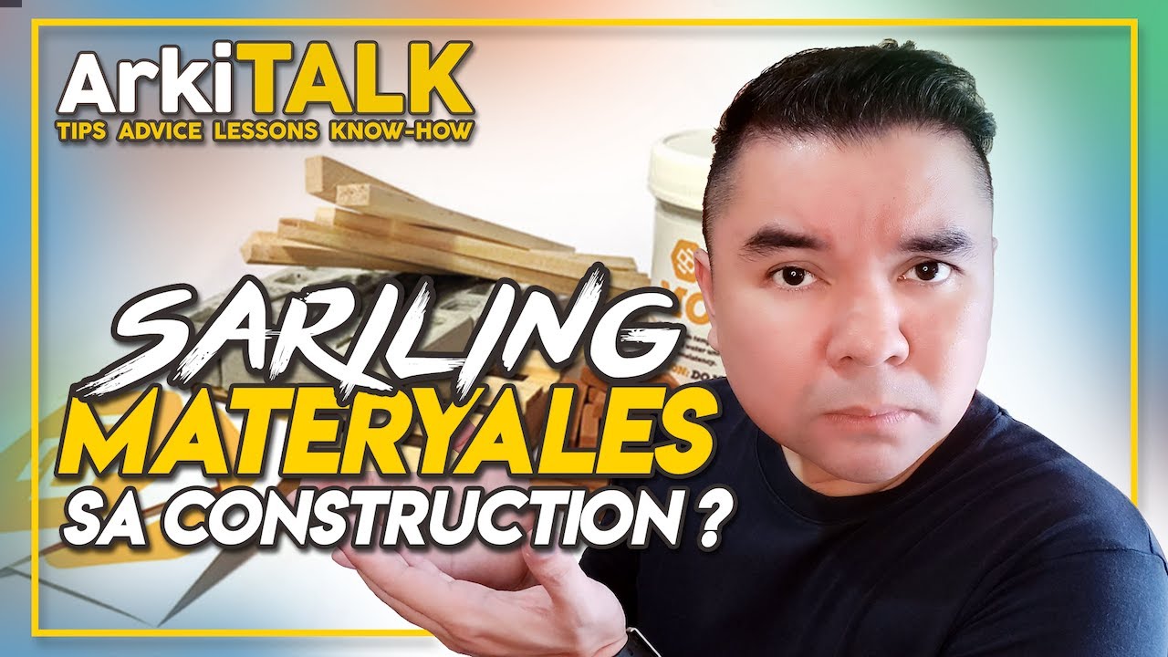 Sariling Materyales Sa Construction | Owner Supplied Materials | Thank You 60K Subs! | ArkiTALK