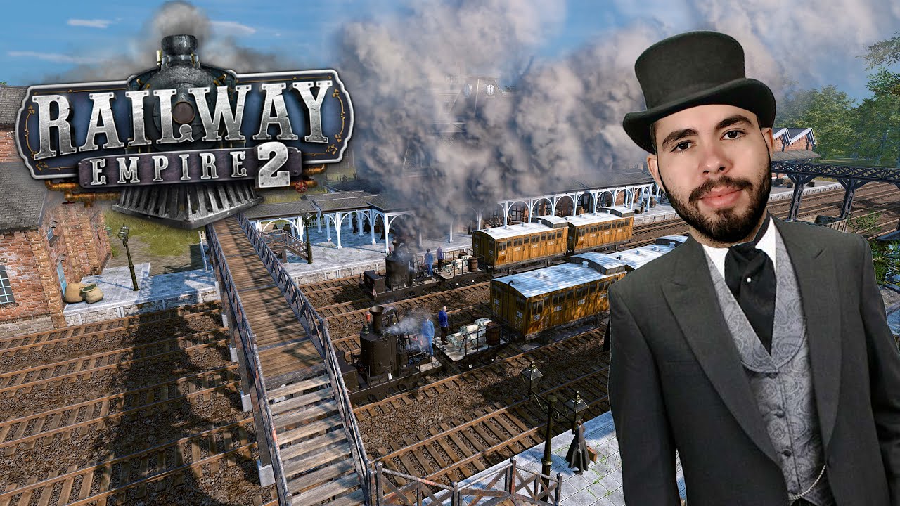 INÍCIO DA GRANDE LINHA DA COSTA LESTE 🚂 - Railway Empire 2 #2