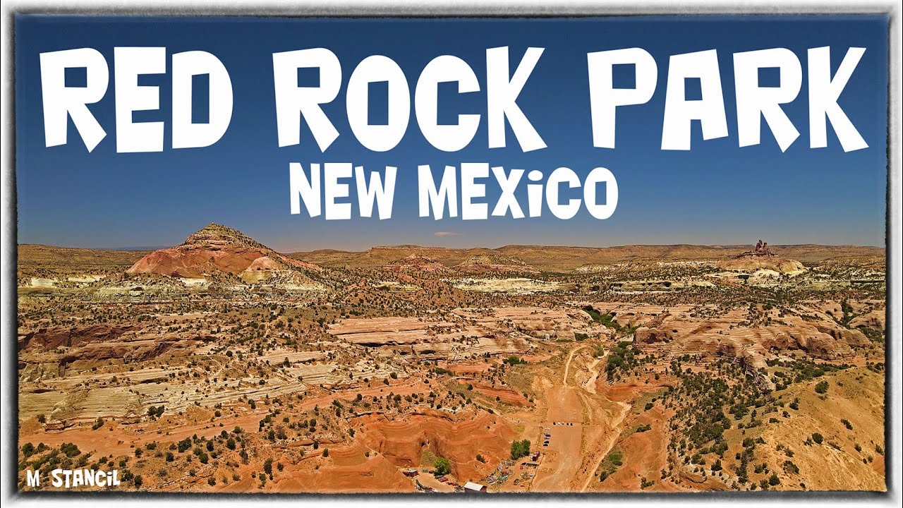 Red Rock Park 4K - New Mexico (DJI Mavic Air 2 Footage) Crown Jewel of Gallup, NM. 2 hrs Albuquerque