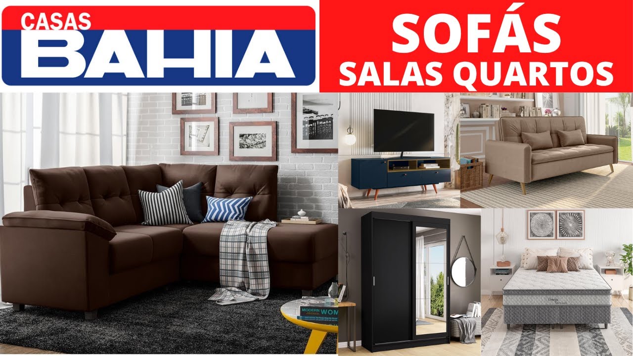 CASAS BAHIA - OFERTAS E ACHADOS PARA O LAR - Promoção SOFÁS QUARTO SALA DESCONTOS CASAS BAHIA ONLINE