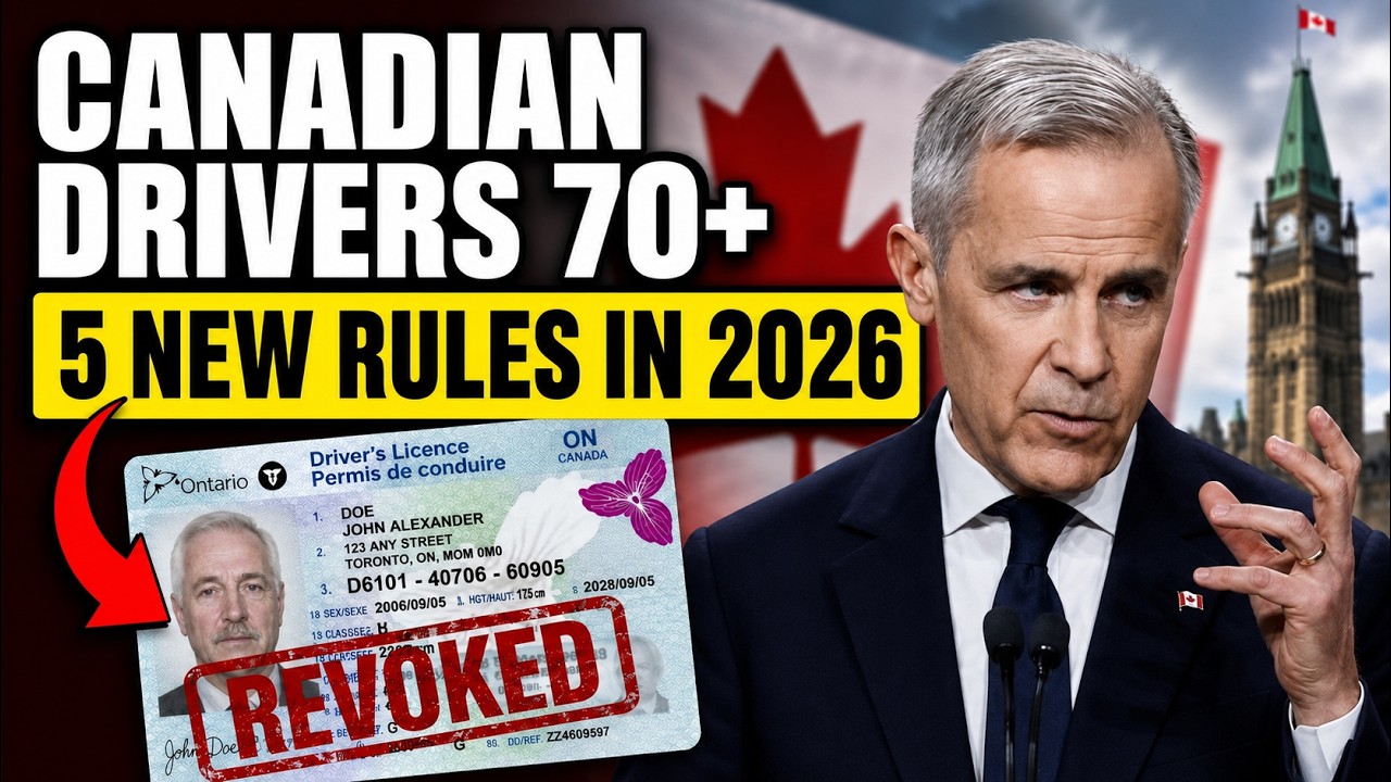 ⚠️ 5 New 2026 Licence Rules for Canadian Senior Drivers &mdash; and the One That Takes Your Licence