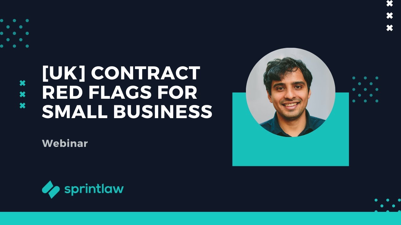 Contract Red Flags for UK Small Businesses & Startups | Sprintlaw